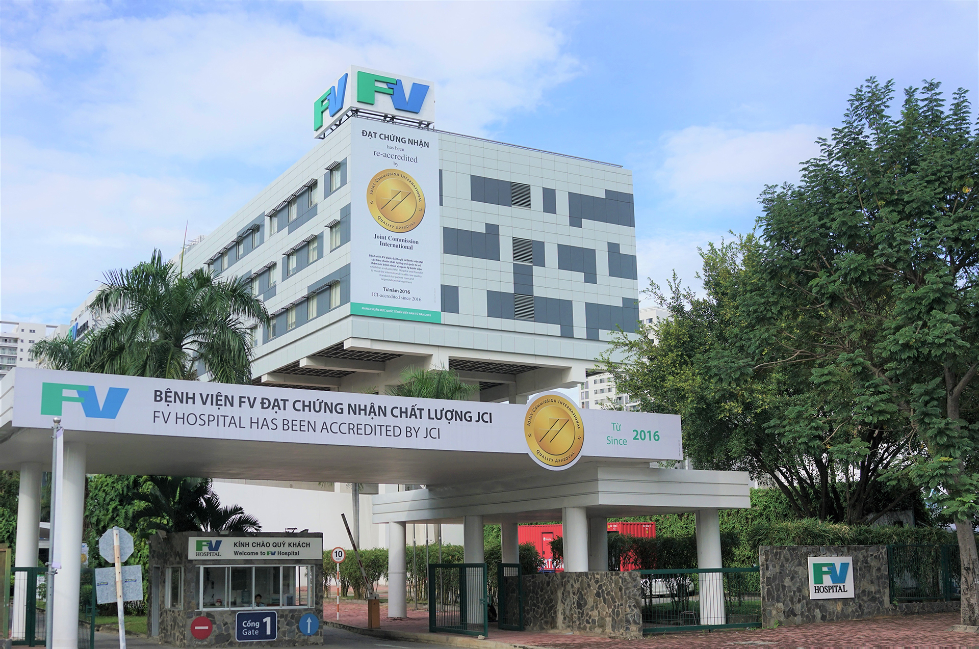 Cơ sở vật chất hiện đại của FV Hospital