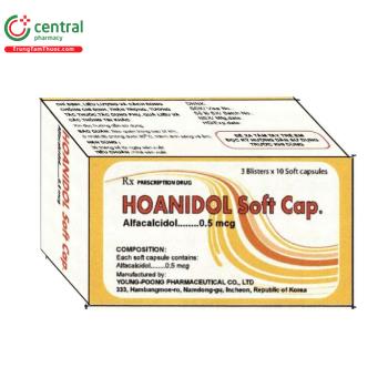 Hoanidol dạng viên nang mềm