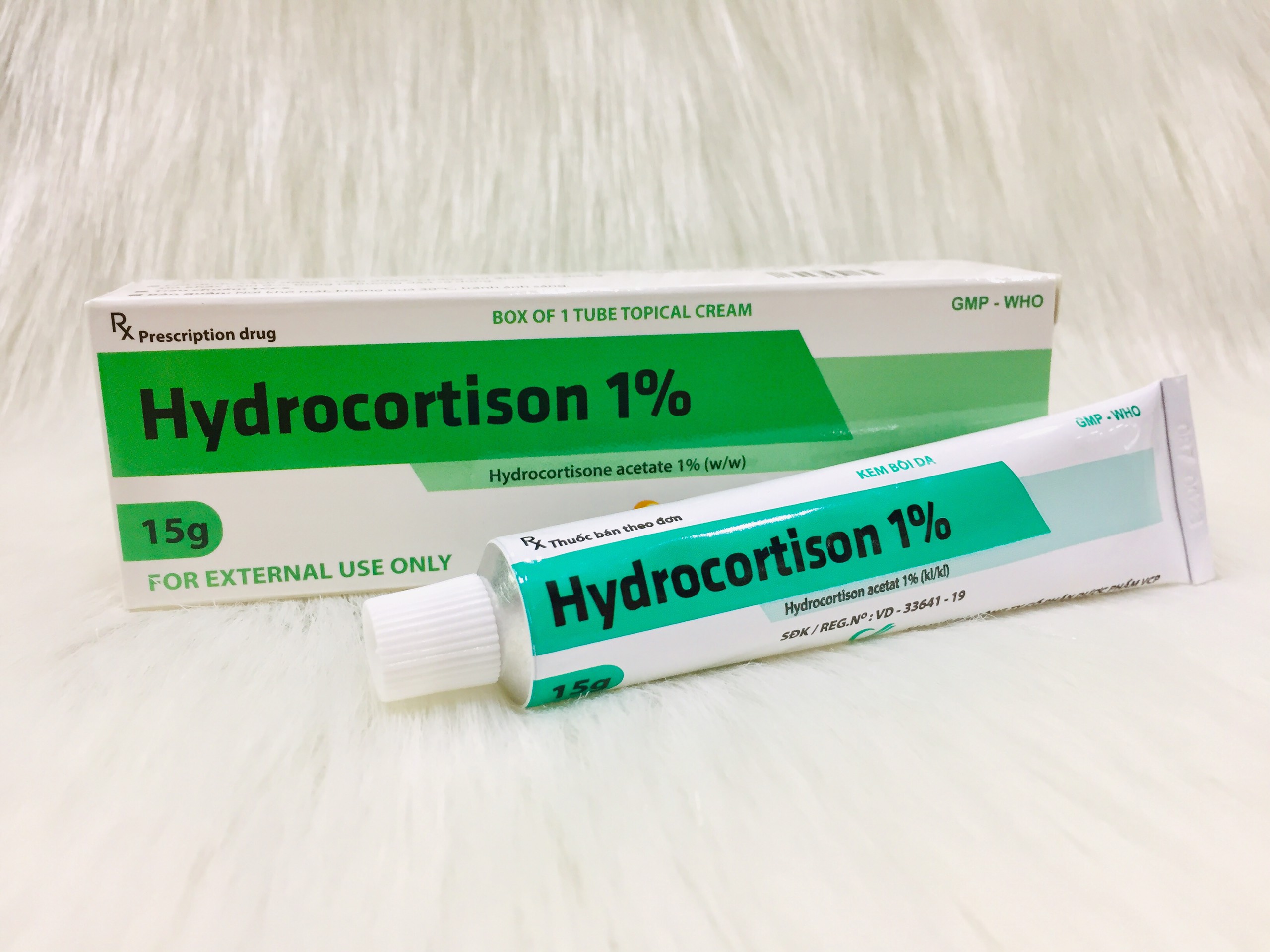 Viêm da eczema Hydrocortisone