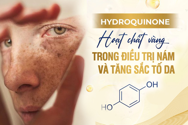 Cấu trúc hóa học hydroquinone
