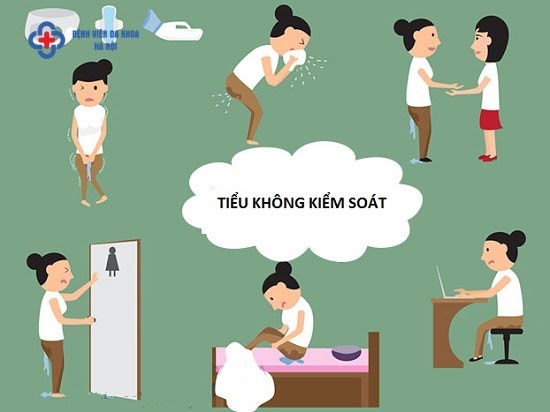 dấu hiệu tiểu không kiểm soát