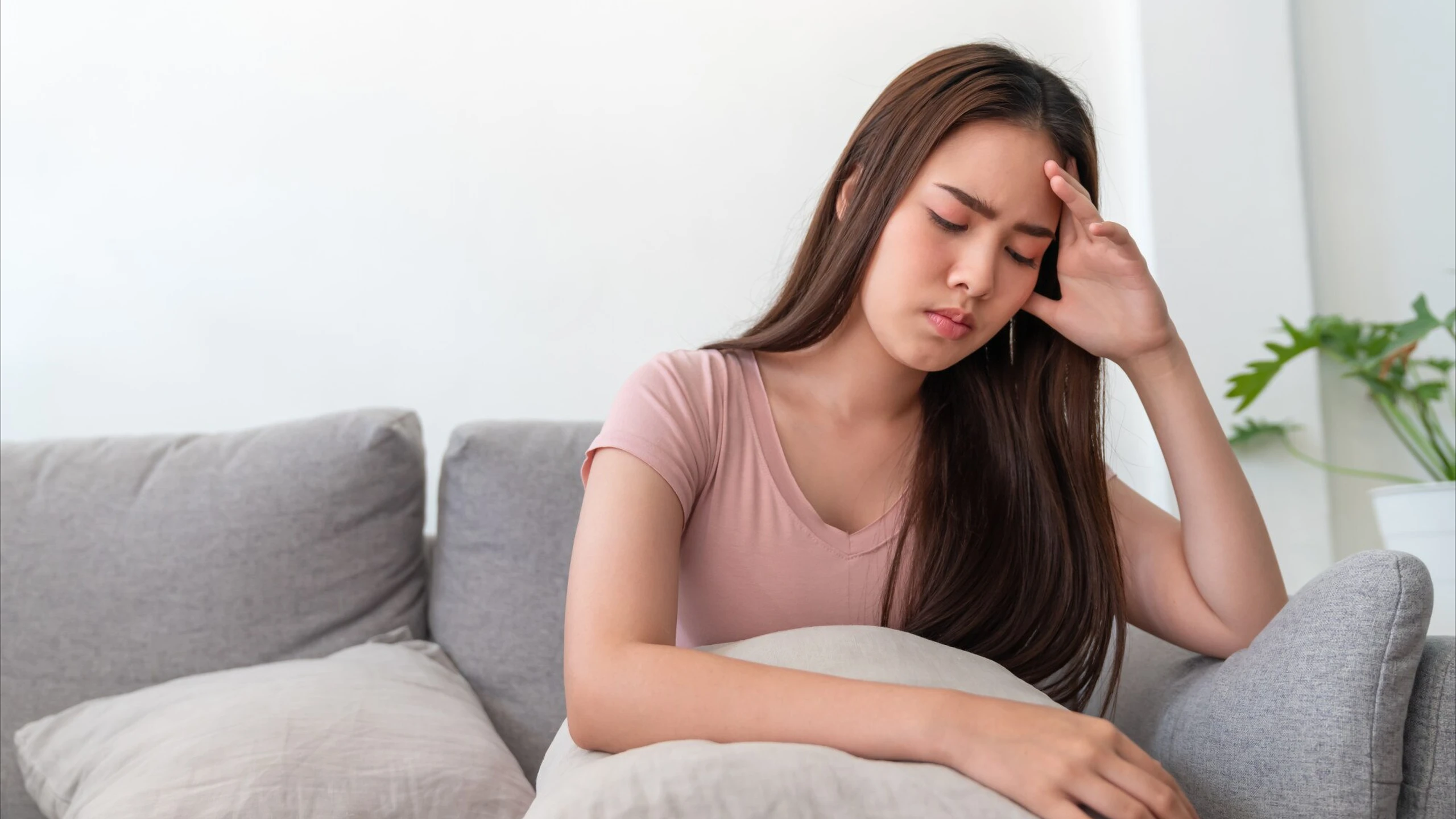 Người phụ nữ mệt mỏi