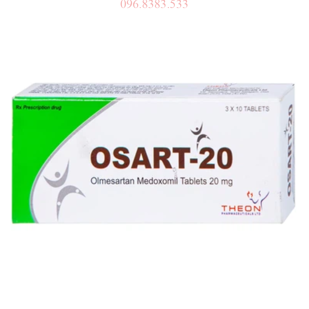 Thuốc Osart 20mg - Olmesartan của Traphaco
