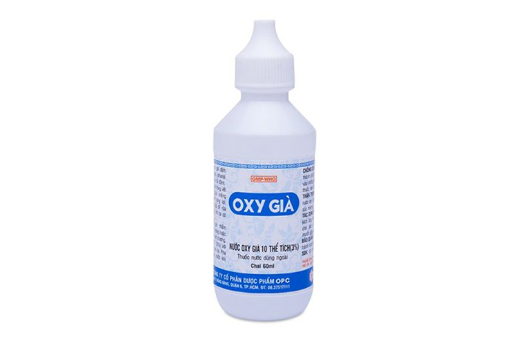 Sát khuẩn bằng oxy già