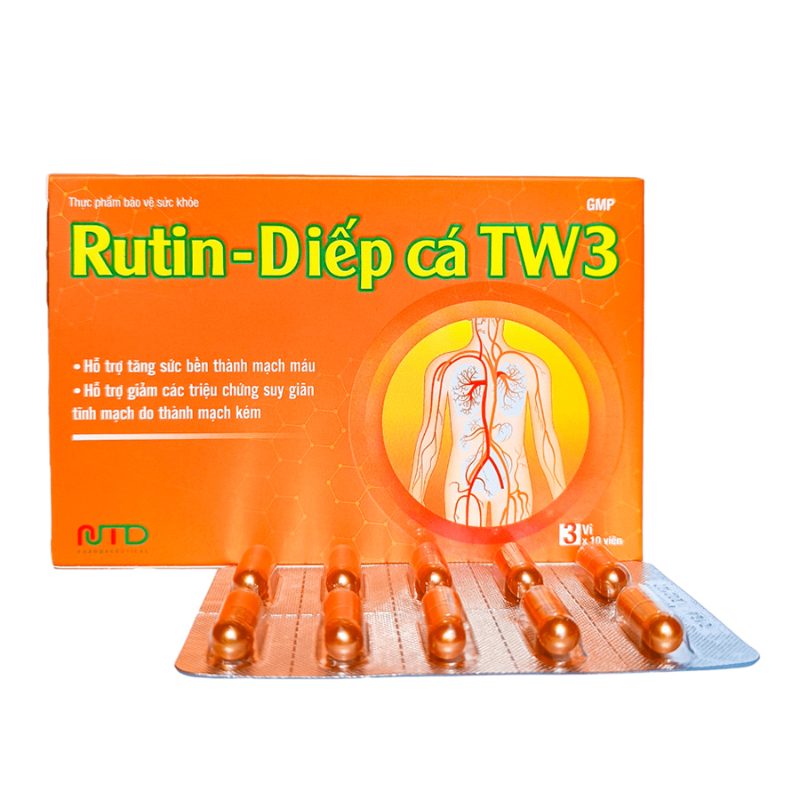 Rutin từ diếp cá TW3 Nam Thái Dương