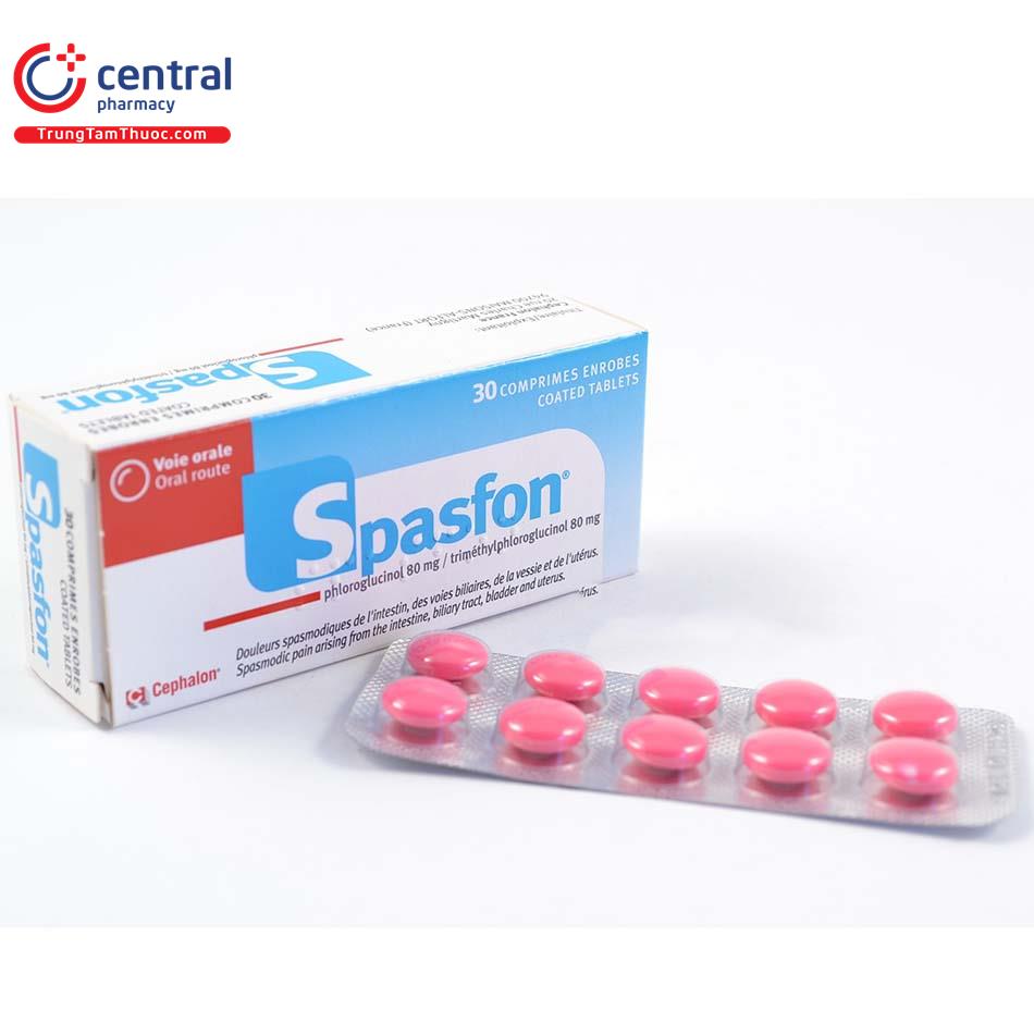 Thuốc Spasfon - chứa Phloroglucinol