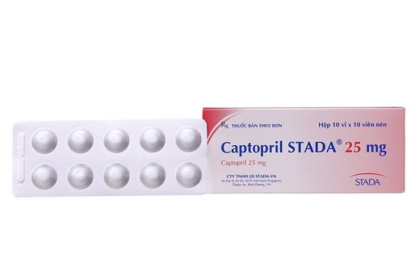 Thuốc Captopril dạng viên