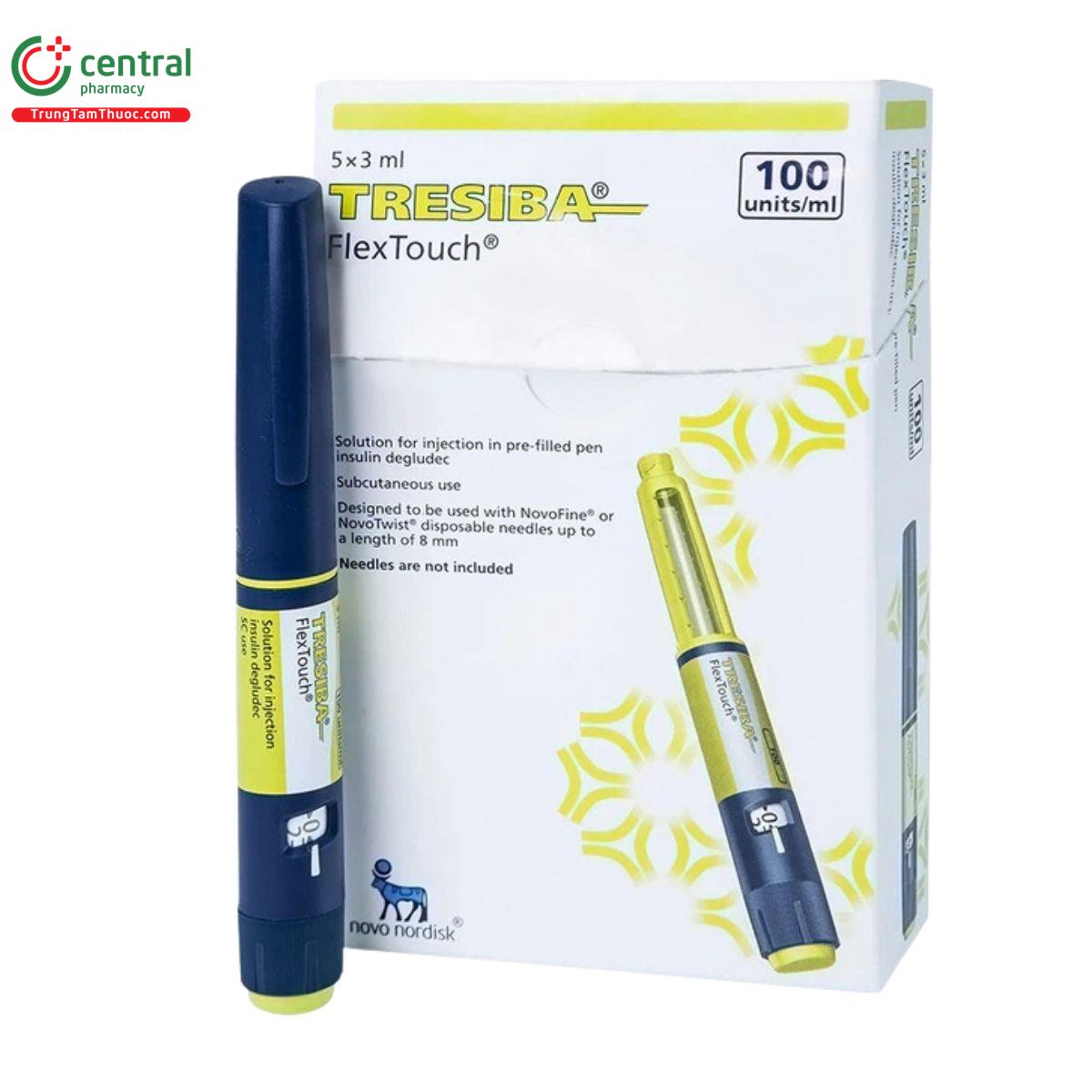 Bút tiêm insulin Tresiba Degludec