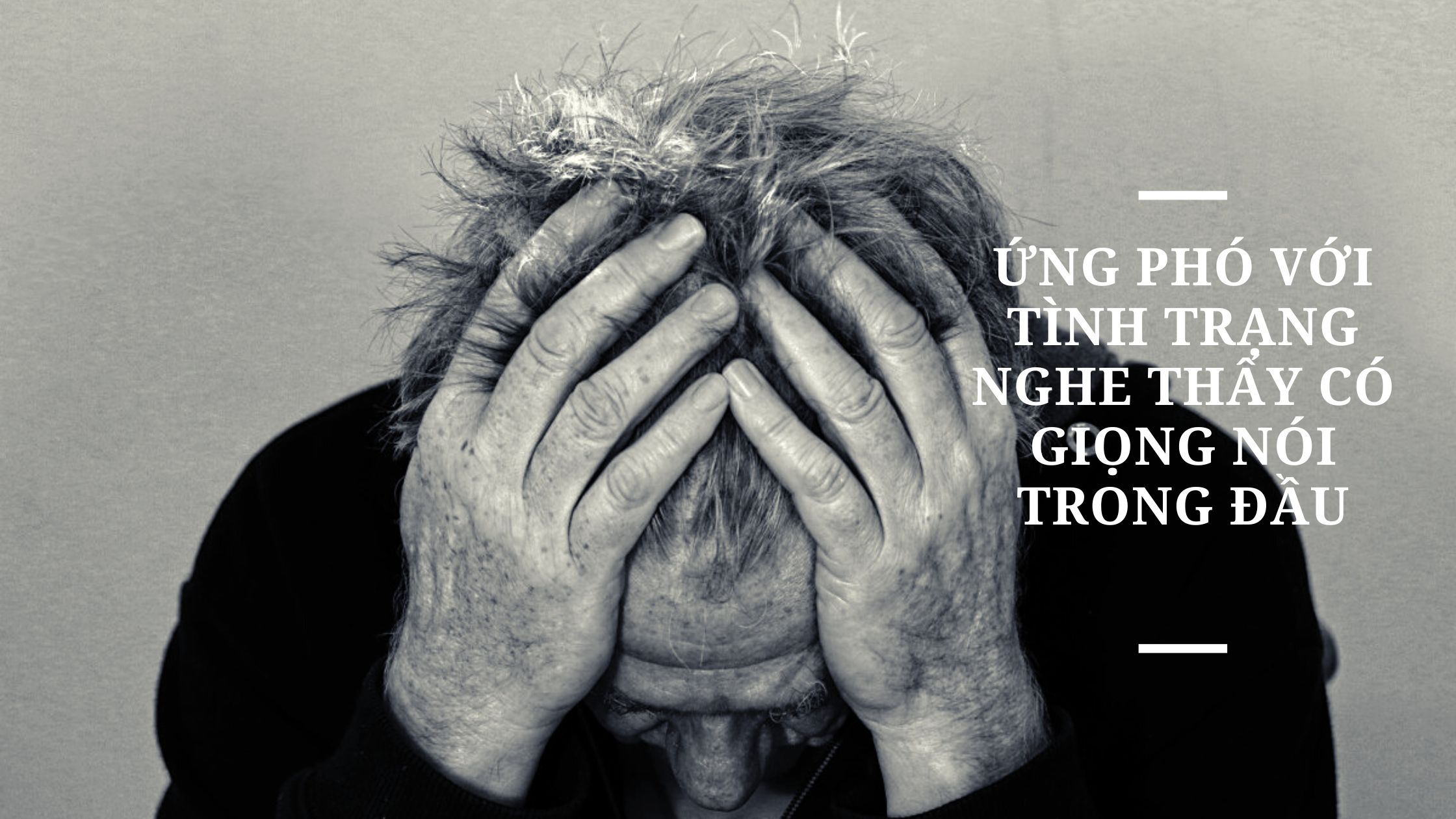 Liệu pháp tâm lý cho người nghe tiếng nói trong đầu