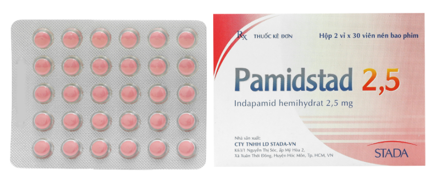 Cơ chế tác dụng của Indapamide