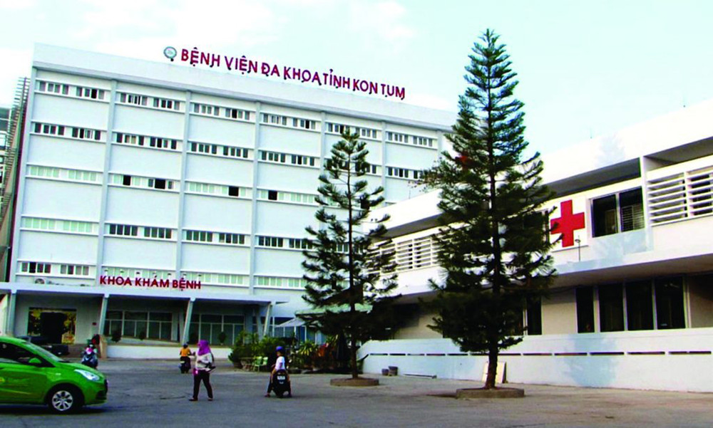 Toàn cảnh bệnh viện đa khoa Kon Tum