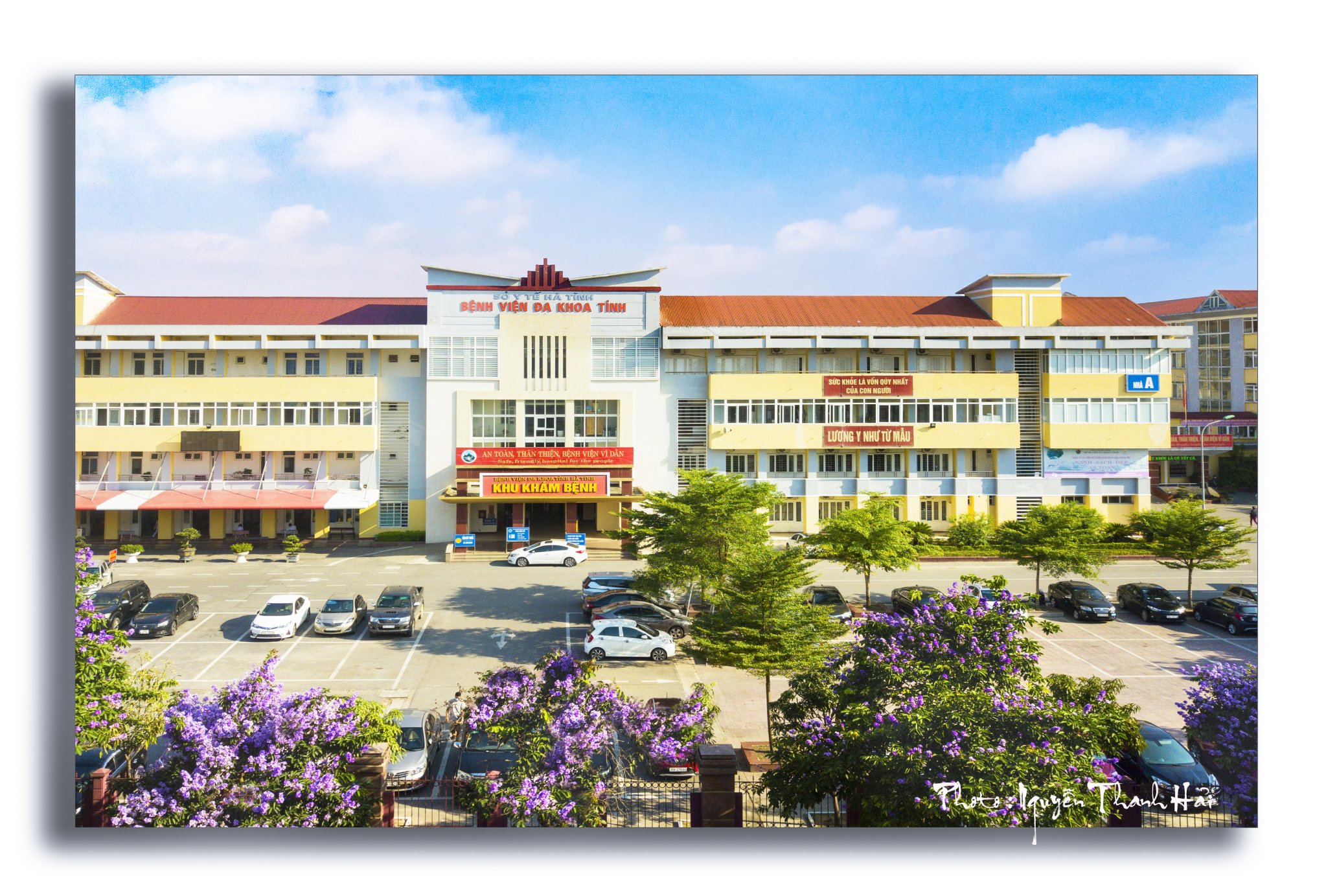 Toàn cảnh bệnh viện Hà Tĩnh