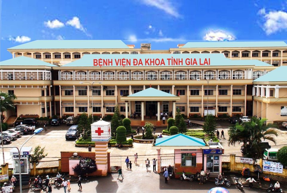 Toàn cảnh Bệnh viện Đa khoa tỉnh Gia Lai