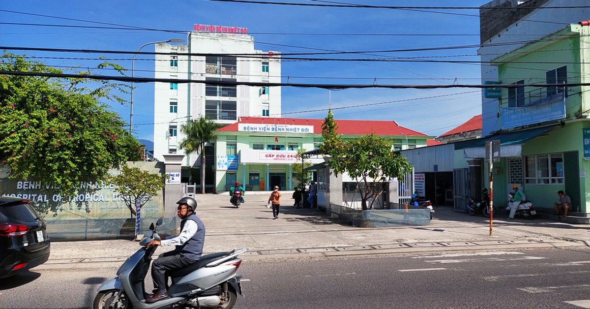 Bệnh viện Nhiệt đới Khánh Hòa nhìn từ bên ngoài