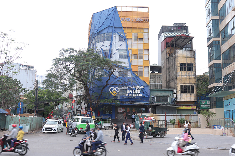 Toàn cảnh Viện Da liễu Hà Nội - Sài Gòn