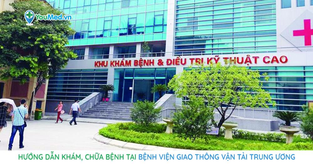 Hình ảnh bệnh viện Giao thông vận tải Trung ương từ bên ngoài