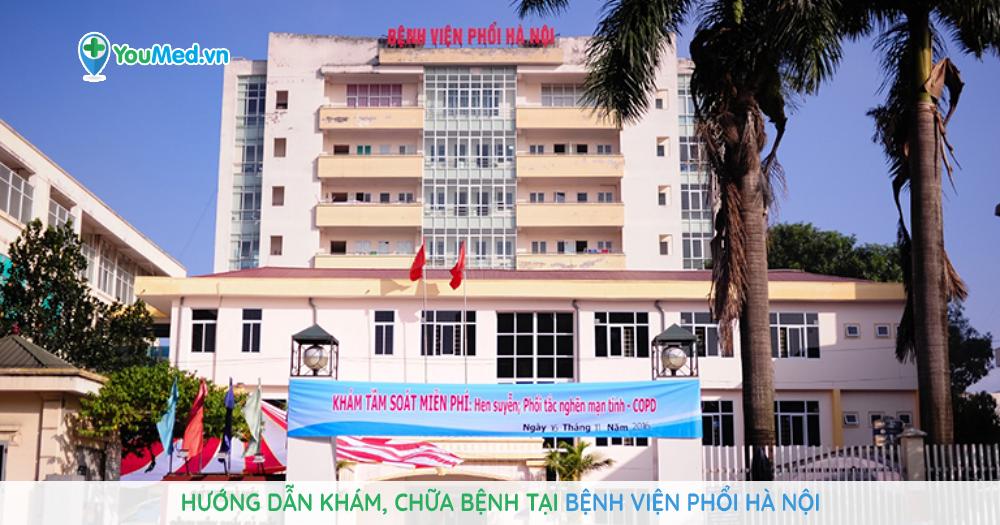 Toàn cảnh Bệnh viện Phổi Hà Nội