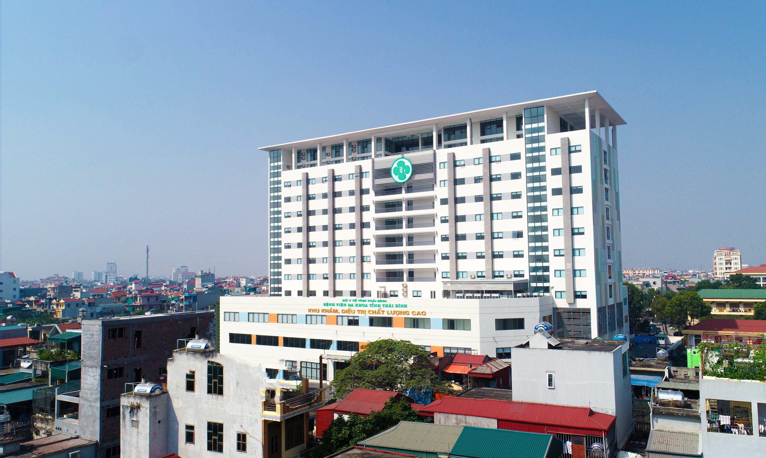 Toàn cảnh Bệnh viện Đa khoa tỉnh Thái Bình