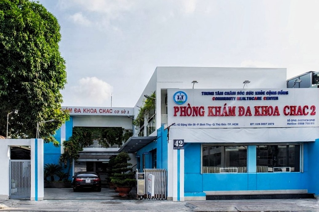 Mặt tiền Phòng khám Đa khoa CHAC