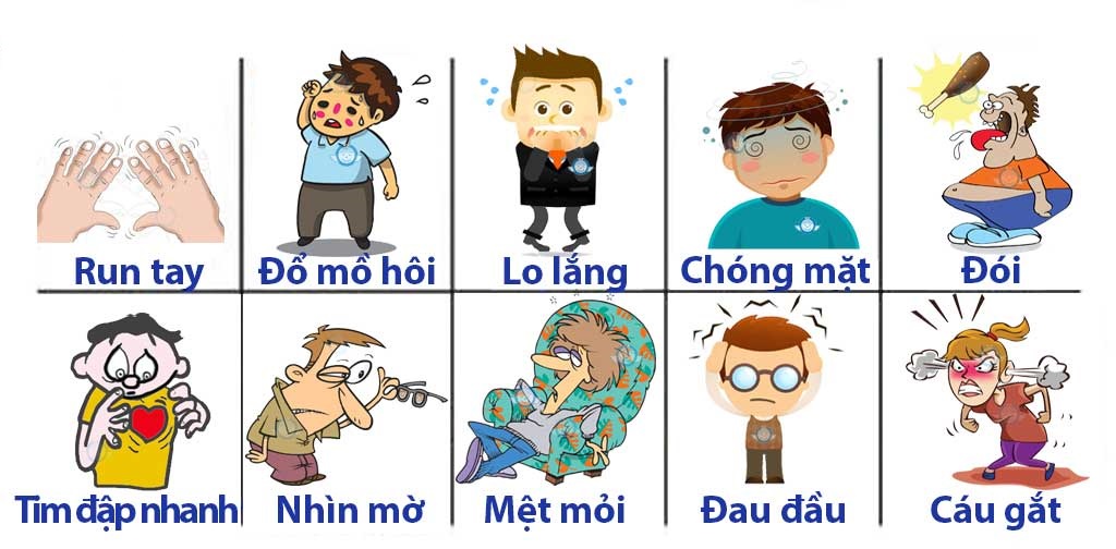 Biểu hiện hạ đường huyết