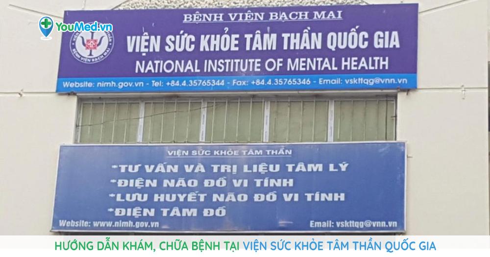 Hướng dẫn khám tại Viện Sức khỏe tâm thần