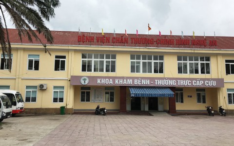 Phòng phục hồi chức năng tại BV Nghệ An