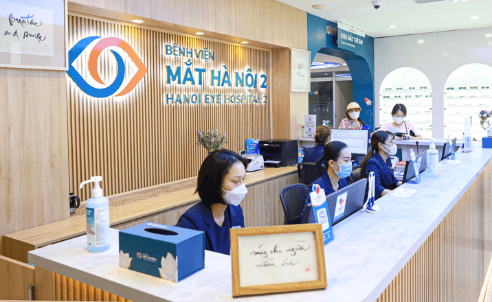 thiết bị hiện đại tại bệnh viện mắt