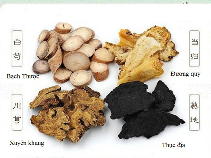 Tứ Vật Đào Hồng Thang - Bài thuốc Đông y cổ truyền