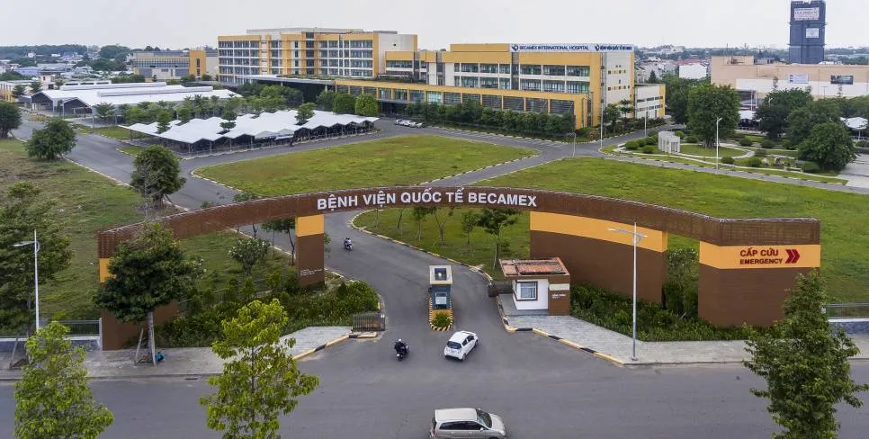 Cơ sở vật chất bệnh viện Becamex