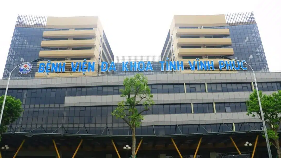 Không gian bên trong bệnh viện Vĩnh Phúc