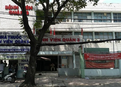 Mặt tiền Bệnh viện Quận 3