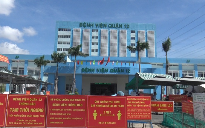Toàn cảnh bệnh viện quận 12