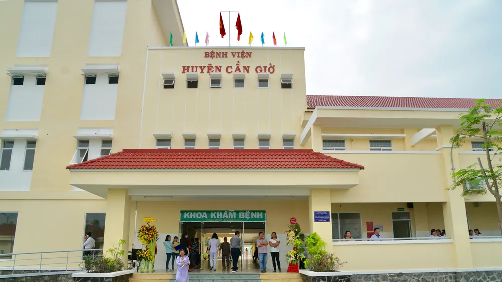 Khu nội trú Bệnh viện Cần Giờ