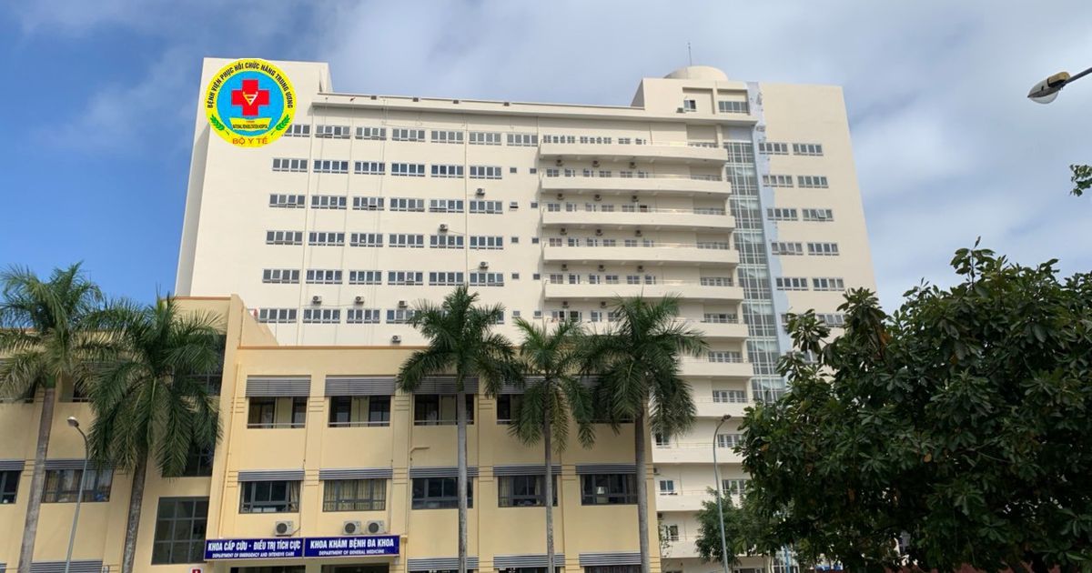 Toàn cảnh Bệnh viện Điều dưỡng - Phục hồi chức năng Trung ương