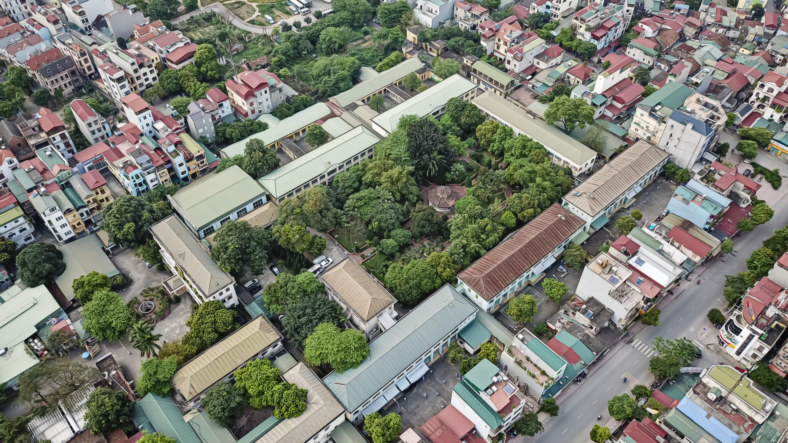 Toàn cảnh Bệnh viện Tâm thần Hà Nội