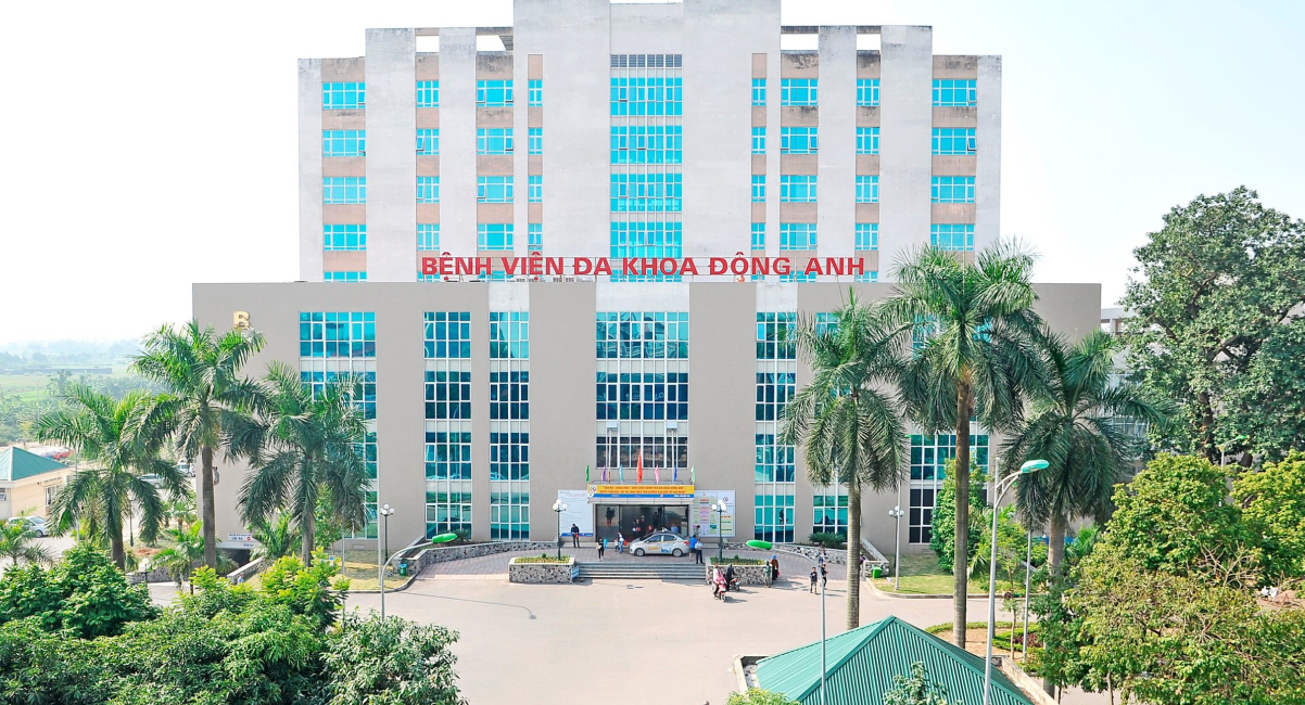 Toàn cảnh Bệnh viện Huyện Đông Anh