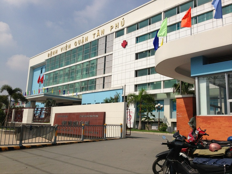 Toàn cảnh bệnh viện Quận Tân Phú