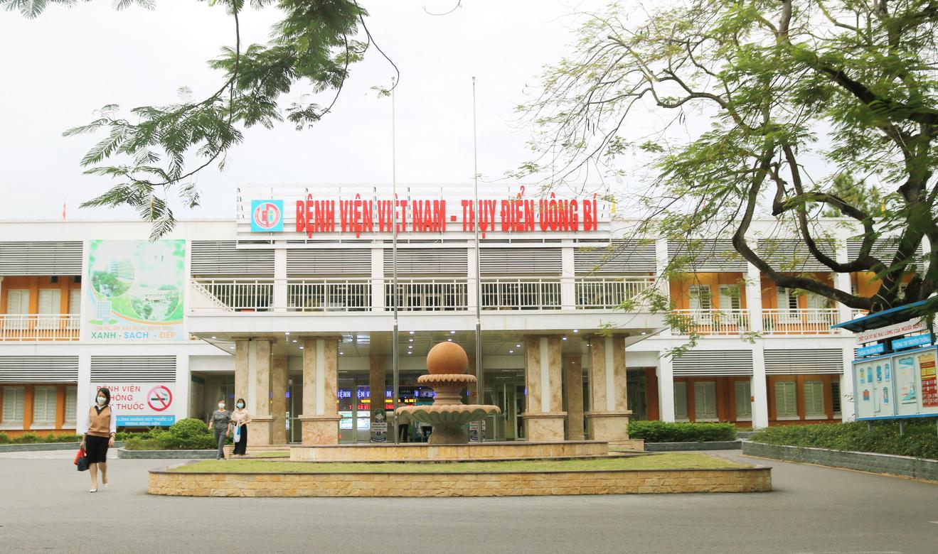 Trang thiết bị hiện đại bệnh viện Uông Bí