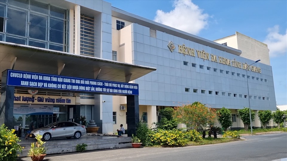 Trang thiết bị bệnh viện Hậu Giang