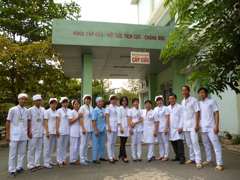Khoa cấp cứu bệnh viện huyện Nhà Bè