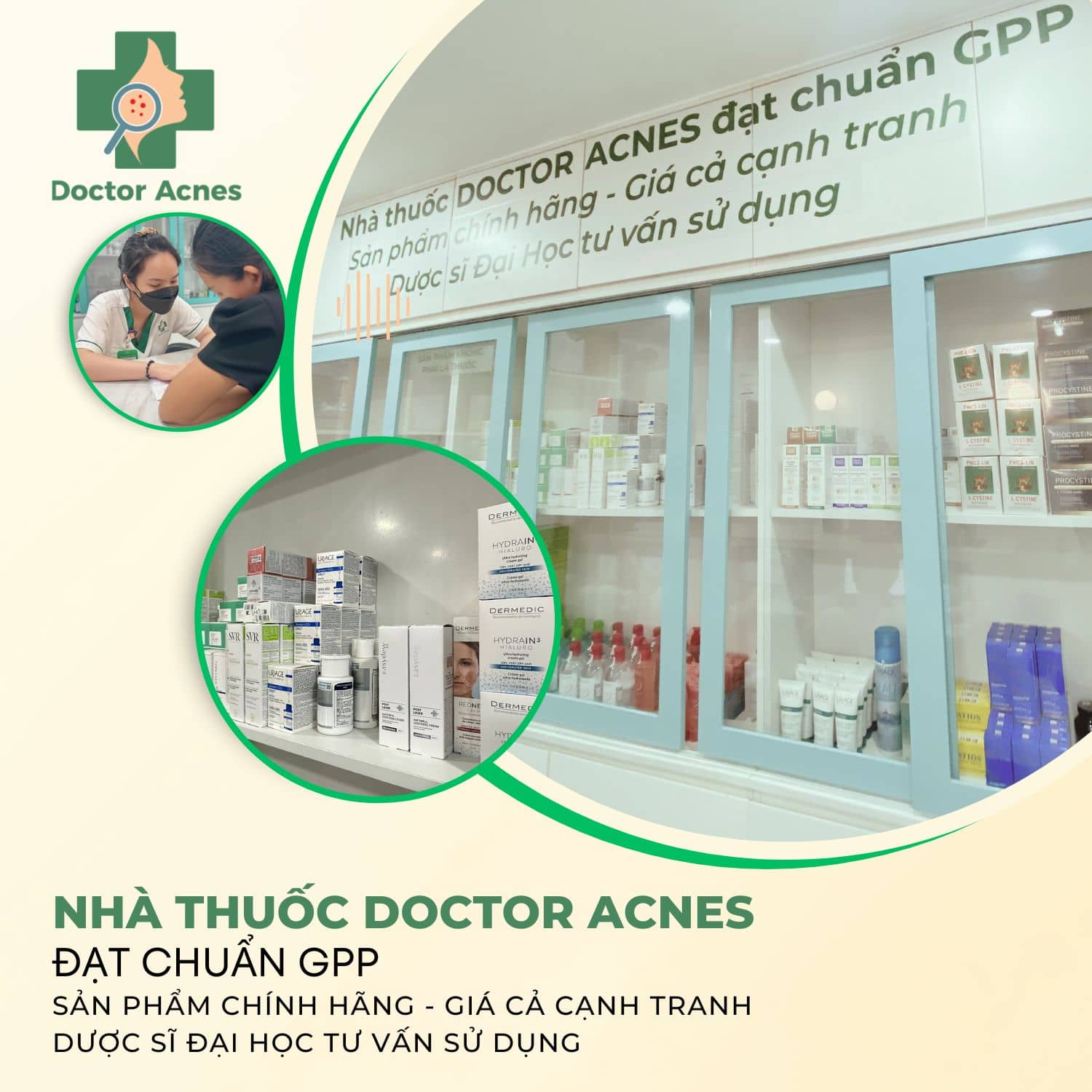 Phòng chăm sóc da tại Doctor Acnes