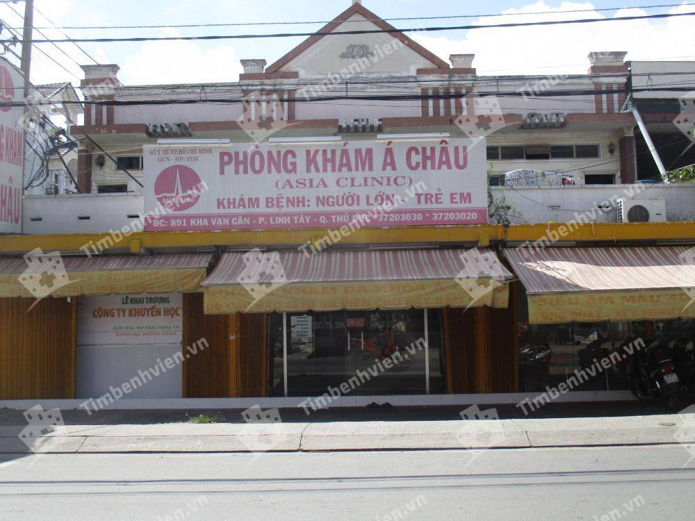 Trang thiết bị hiện đại phòng khám Á Châu