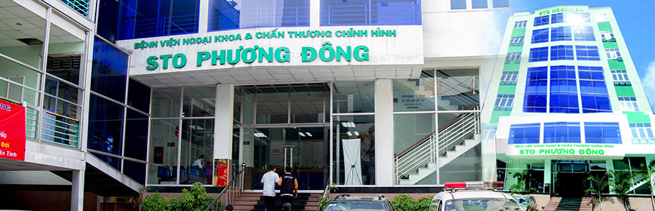 Cổng bệnh viện STO Phương Đông