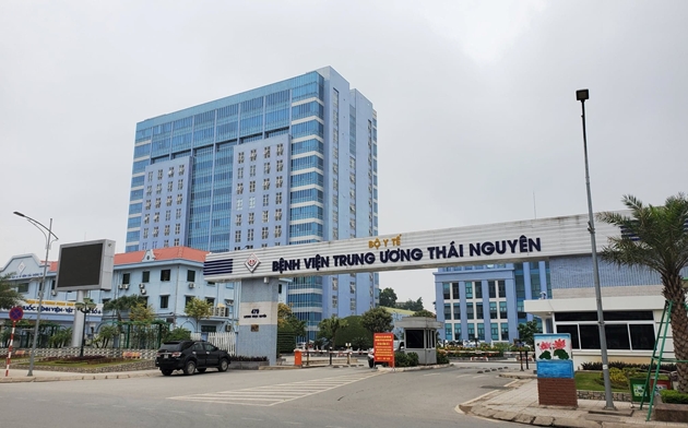 Toàn cảnh Bệnh viện Đa khoa Trung ương Thái Nguyên